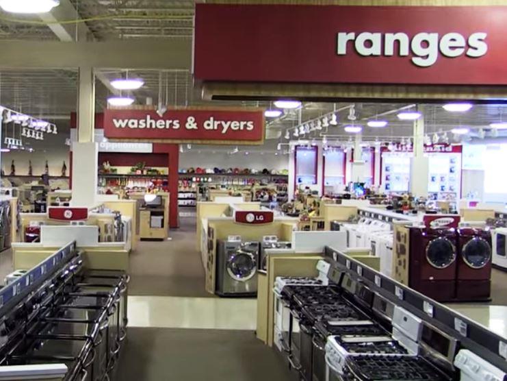 Nebraska Furniture Mart S Texas Sized Appliances Department