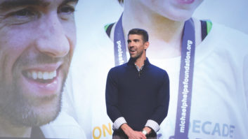 Michael Phelps at CES 2020