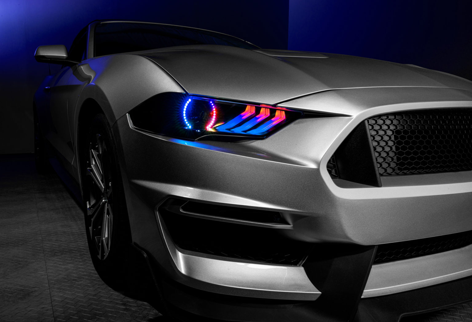 Oracle Lighting Announces New Ford Mustang Dynamic ColorSHIFT Headlight