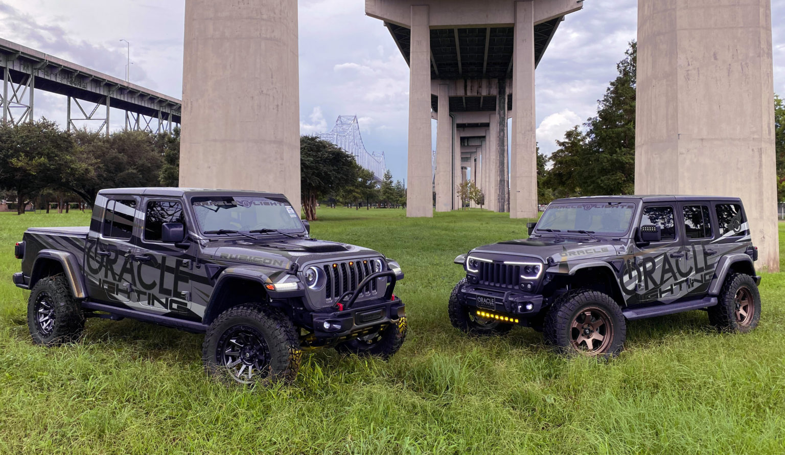 Oracle Lighting Unveils New Jeep Wrangler & Gladiator Demo Vehicles TWICE