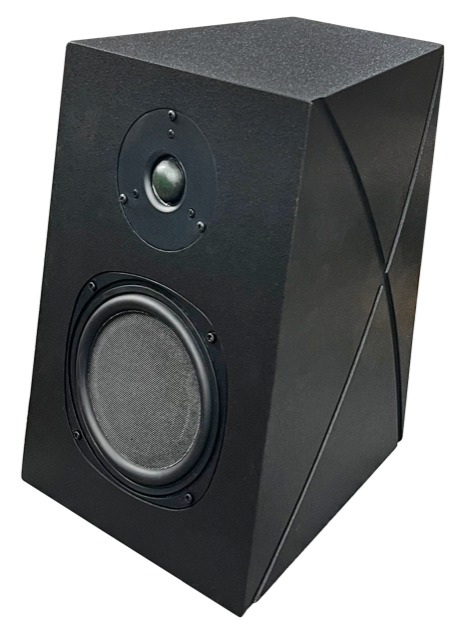PhaseTech Premier Lux 150 bookshelf speaker in classic black