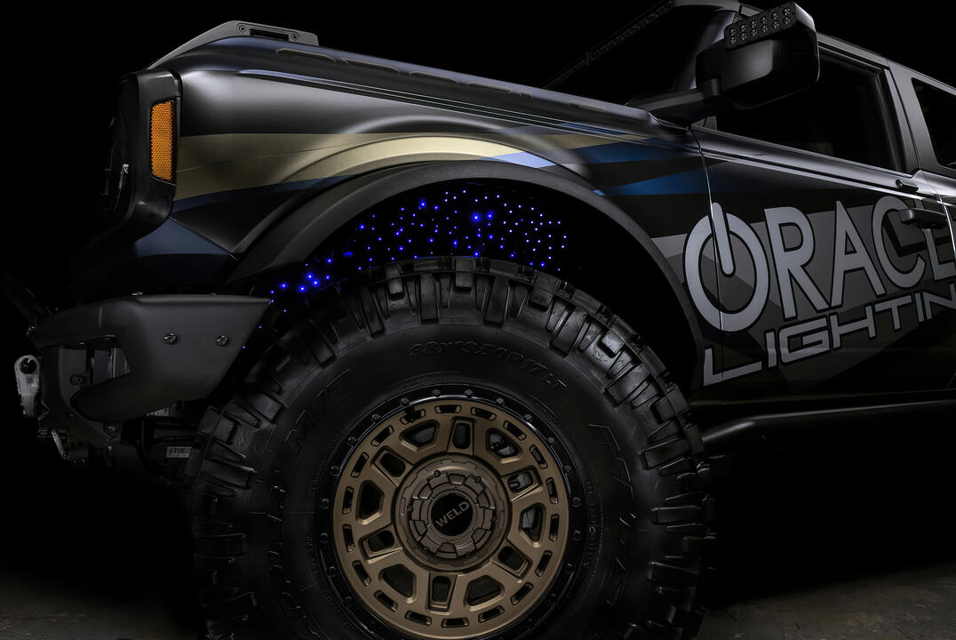 Oracle Lighting’s New Fiber Optic ColorShift® Wheel Liner Kit Ready For