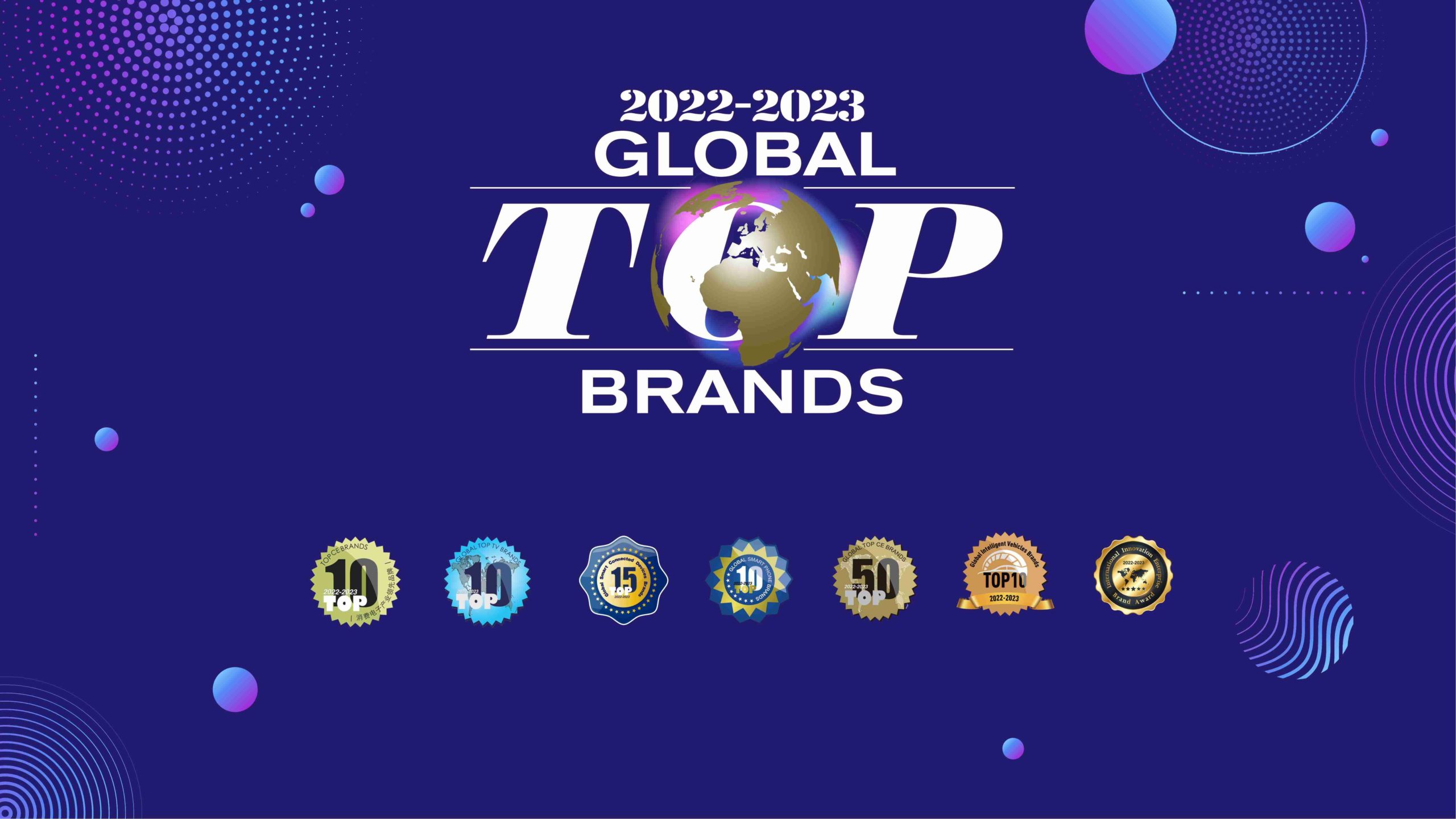 Global Top Brands Award Winners Unveiled During CES 2023 TWICE