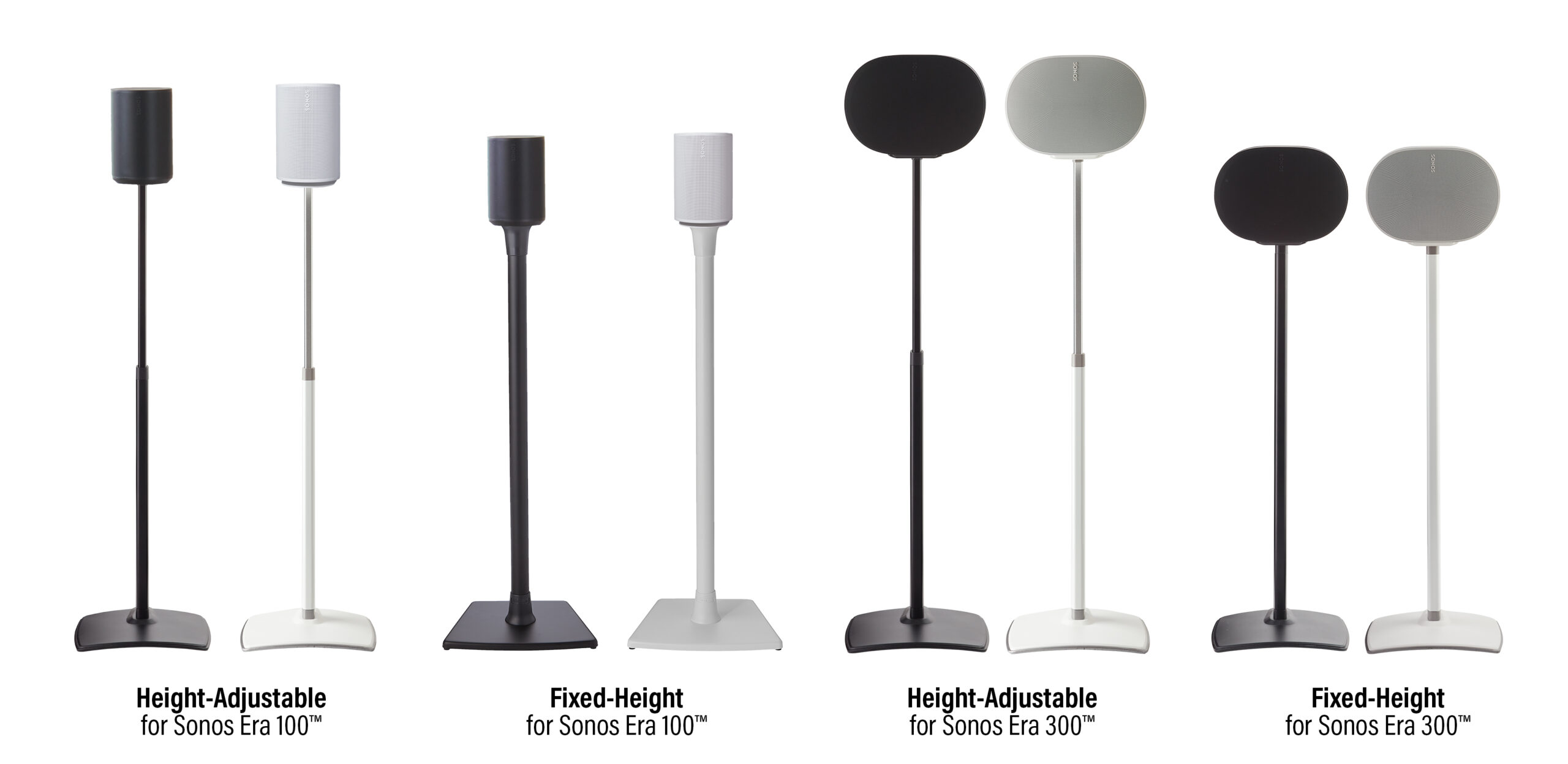 SANUS Launches Speaker Stands and Wall Mounts for the New Sonos® Era 100™  and Era 300™ Wireless Speakers - TWICE