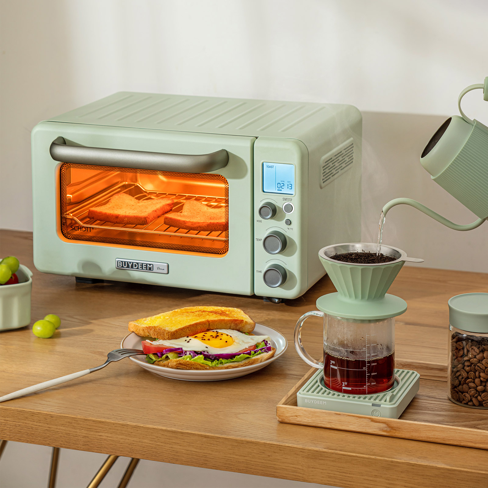 Vintage-Style Buydeem Toaster Review (with Sonia's help!) - The