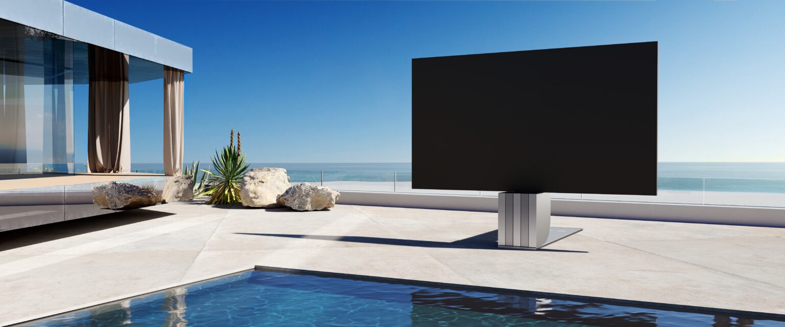 What Makes An Outdoor Tv Different C SEED Releases Folding Outdoor Television - TWICE