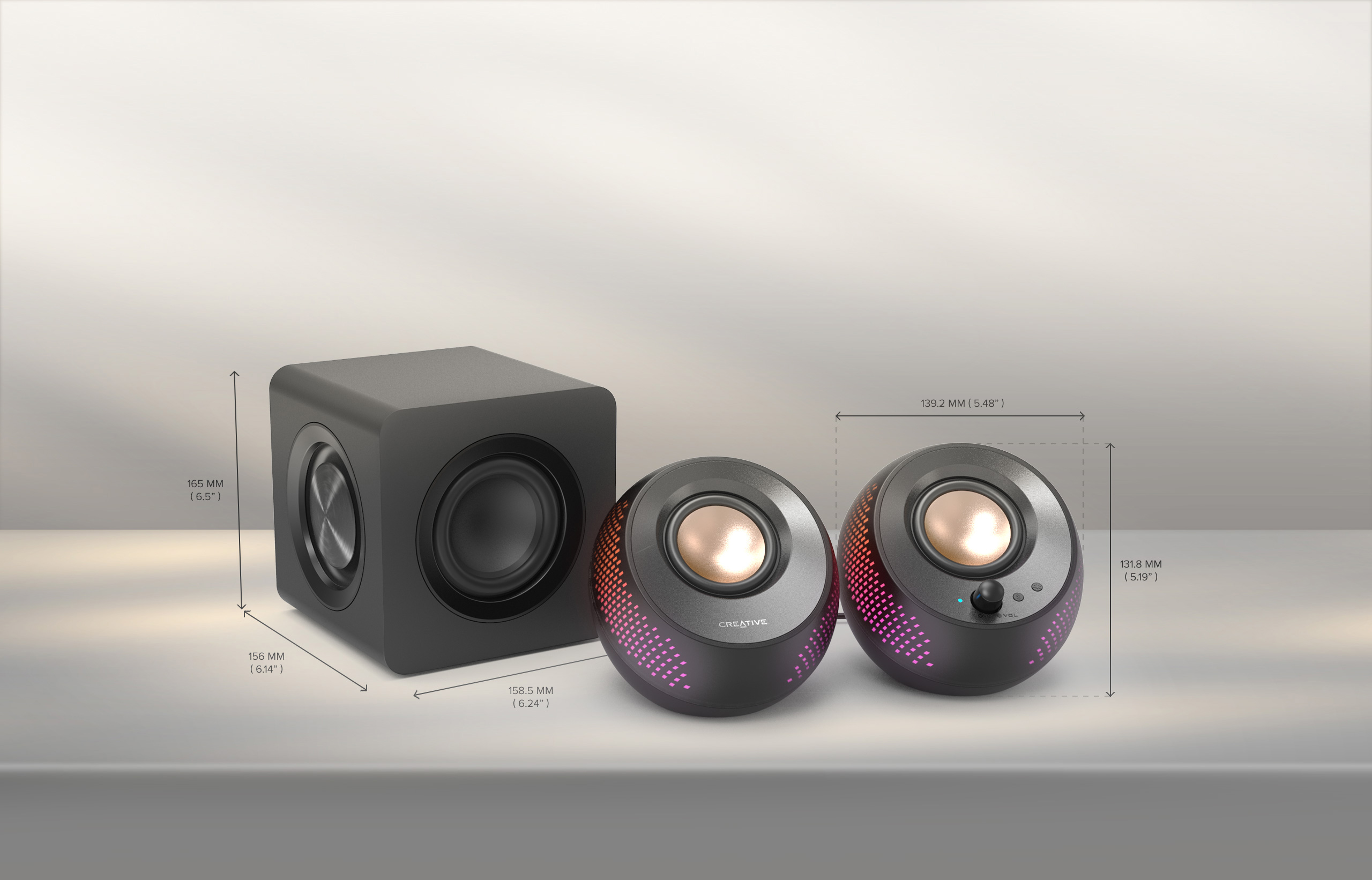 Creative Introduces The Pebble X and Pebble X Plus Desktop Speakers TWICE