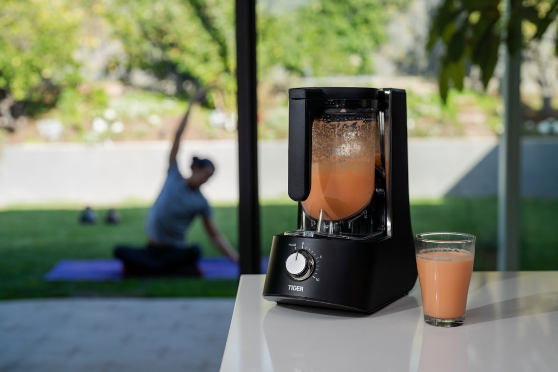 TIGER ブラックブレンダー Tiger edge Tiger Edge - 45-Degree Diagonal Blade Slanted Blender | The Green Head
