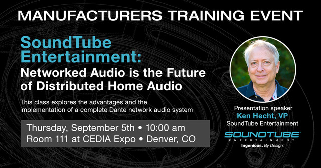 SoundTube MPT at CEDIA