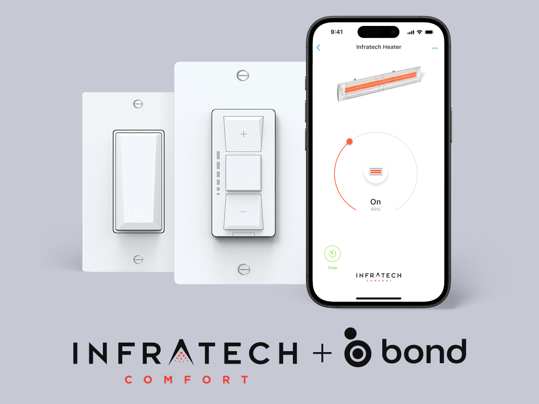 Bond Brings Smart Control to Infratech Outdoor Heating Systems - TWICE