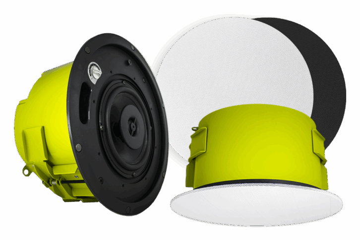 SoundTube CM-62-BGM in-ceiling speaker used in Golisano Institute Forum and classrooms