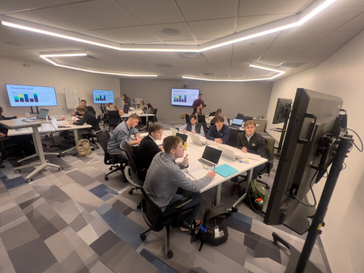 Golisano Institute Classroom with SoundTube IPD-4 in-ceiling speakers