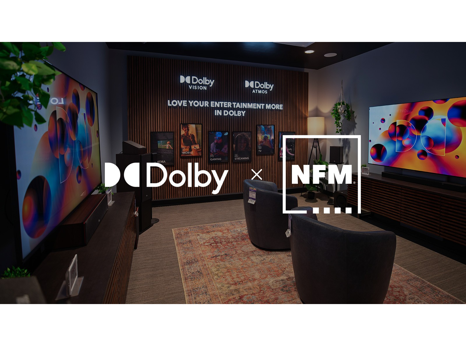 Dolby, NFM Debut First-Ever Dolby Home Experience