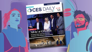 CES 2026 Show Daily Day 2 Cover with Background