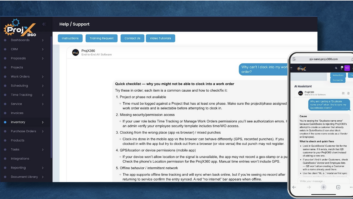 Available within the ProjX360 platform, AV integrators get access to answers within their workflows.
