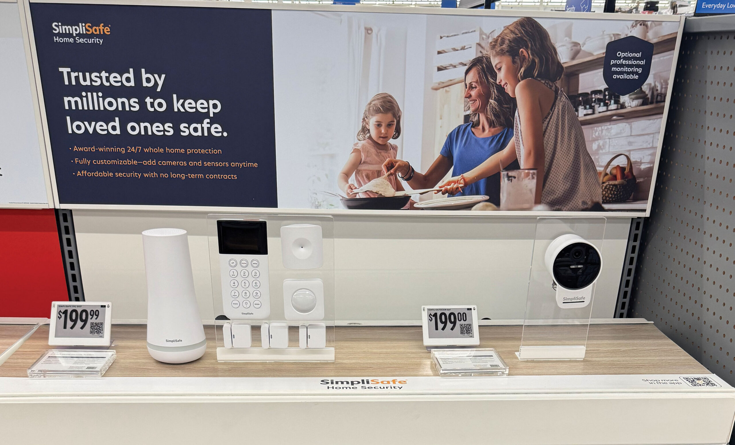 SimpliSafe Expands Walmart Availability